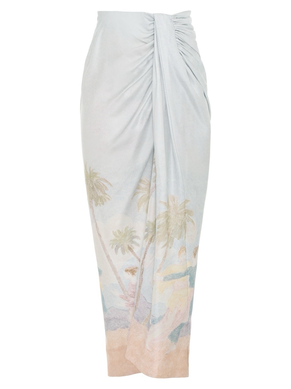 Zimmermann Sensory Drape MIDI Skirt